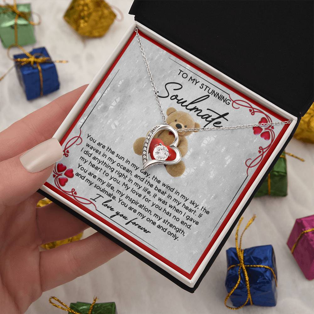 My Stunning Soulmate - Gift for Valentine's Day - Forever Love Necklace