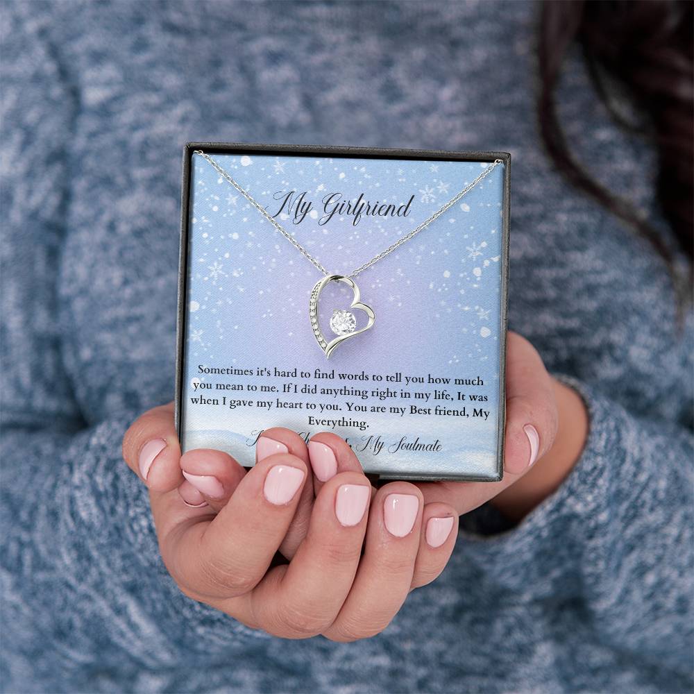 My Girlfriend | Merry Christmas | Pendant Necklace