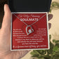 Soulmate In My Heart - Gift for Valentine's Day - Forever Love Necklace