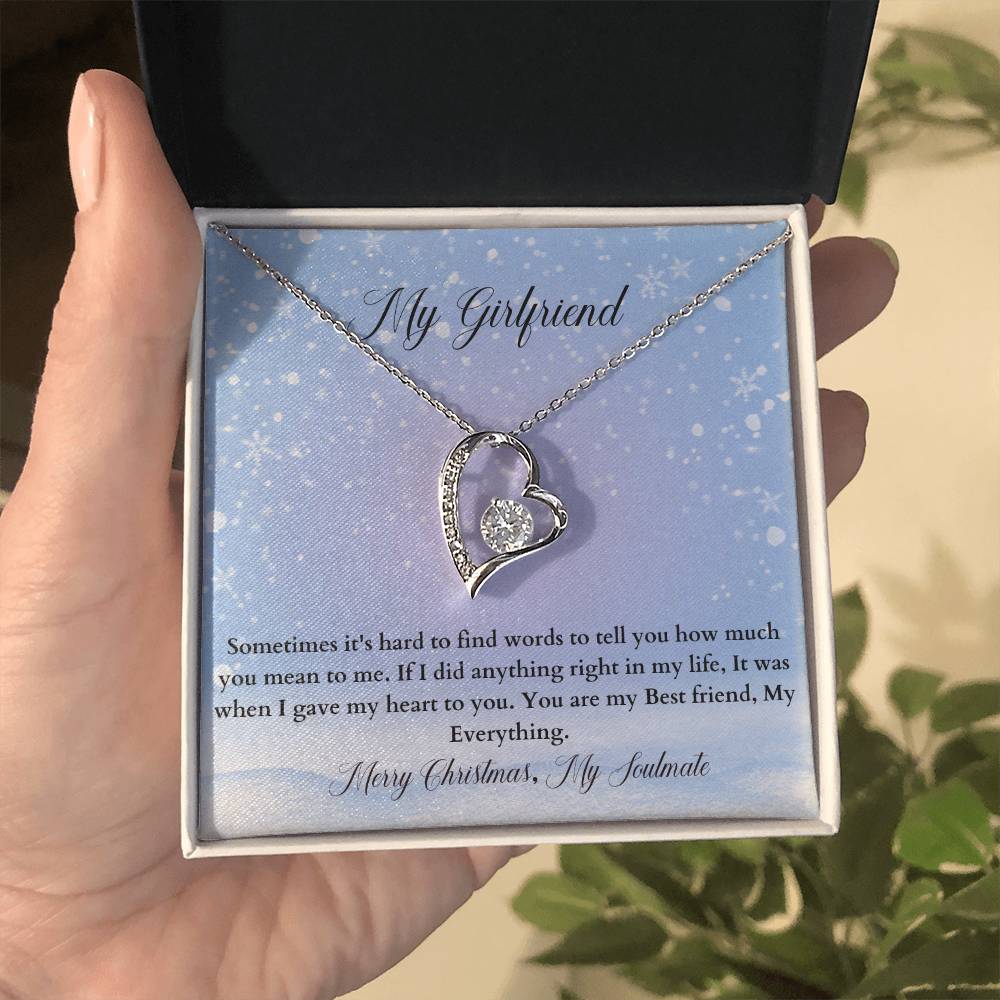 My Girlfriend | Merry Christmas | Pendant Necklace