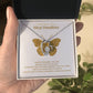 To My Beautiful Step Daughter | You Are Braver Than You Believe | Jewelry Necklace