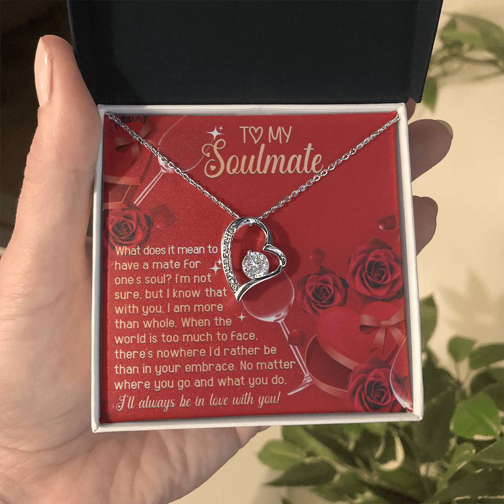 Soulmate In Your Embrace - Gift for Valentine's Day - Forever Love Necklace