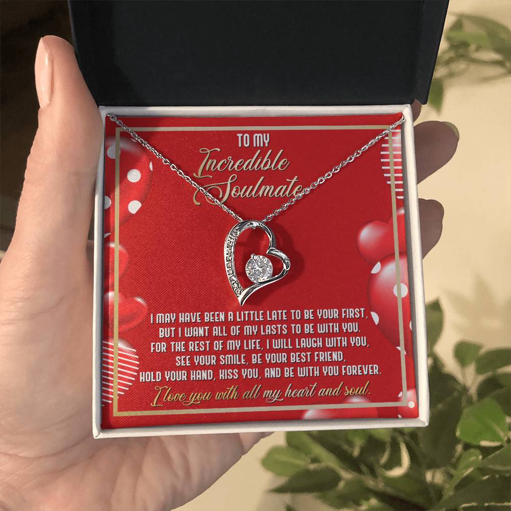 Soulmate Be With You - Gift for Valentine's Day - Forever Love Necklace