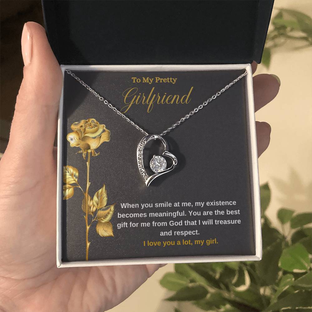 To My Pretty Girlfriend | You Are The Best Gift | Jewelry Necklace