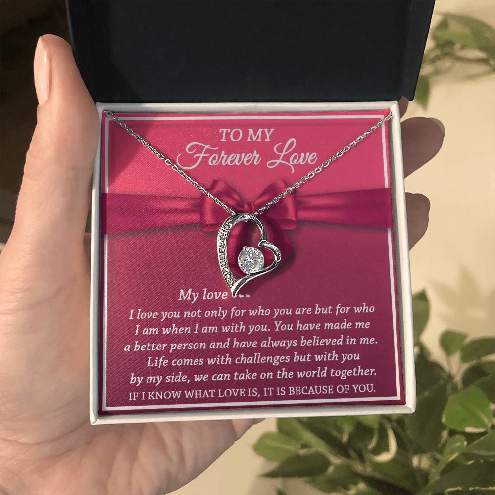 Soulmate Believed In Me - Gift for Valentine's Day - Forever Love Necklace