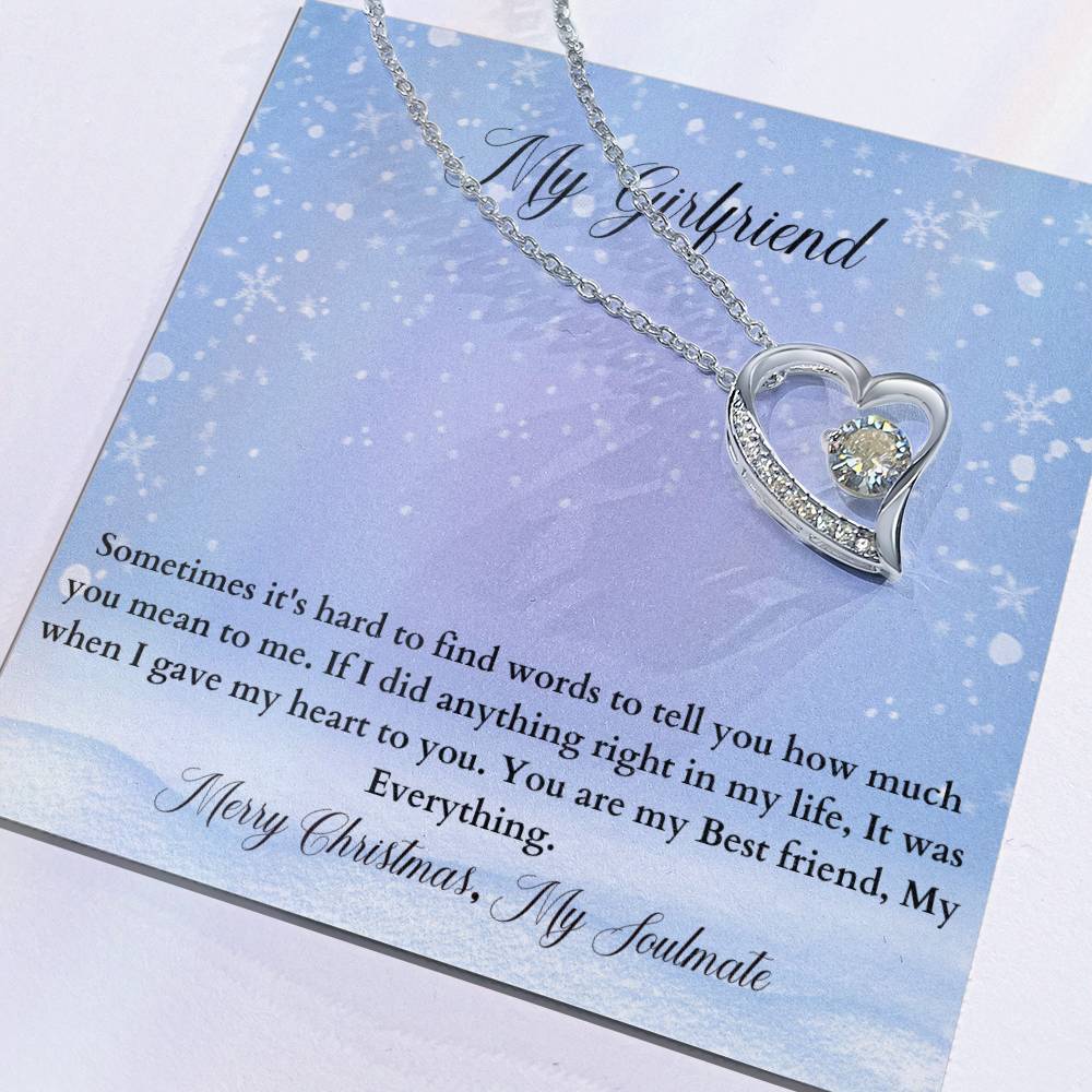 My Girlfriend | Merry Christmas | Pendant Necklace