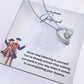 My Graduate Girlfriend | Never Stop Believing In Yourself | Pendant Necklace