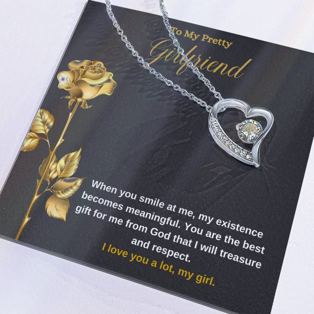To My Pretty Girlfriend | You Are The Best Gift | Jewelry Necklace