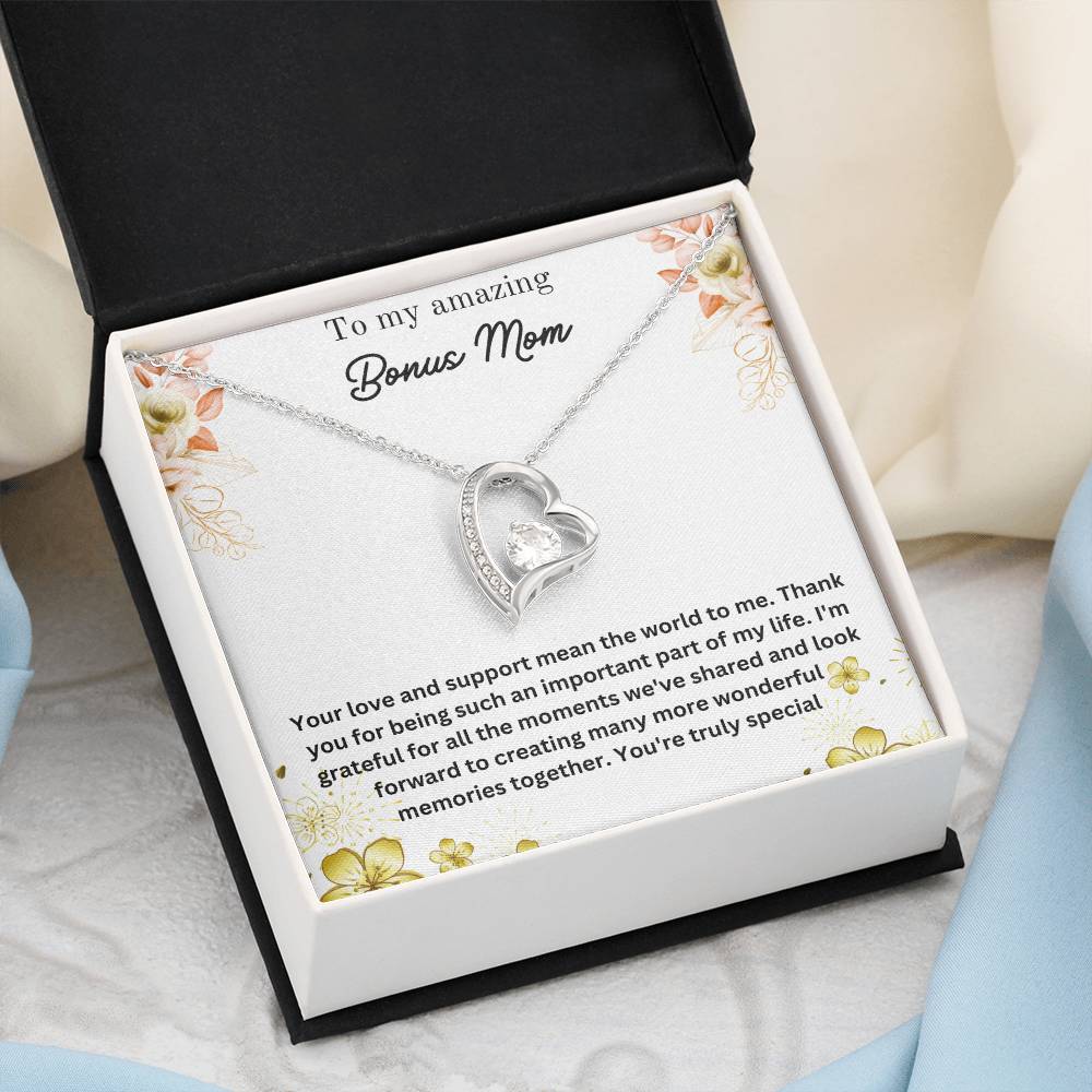 To My Amazing Bonus Mom | You Are Truly Special | Pendant Necklace
