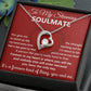 Soulmate In My Heart - Gift for Valentine's Day - Forever Love Necklace
