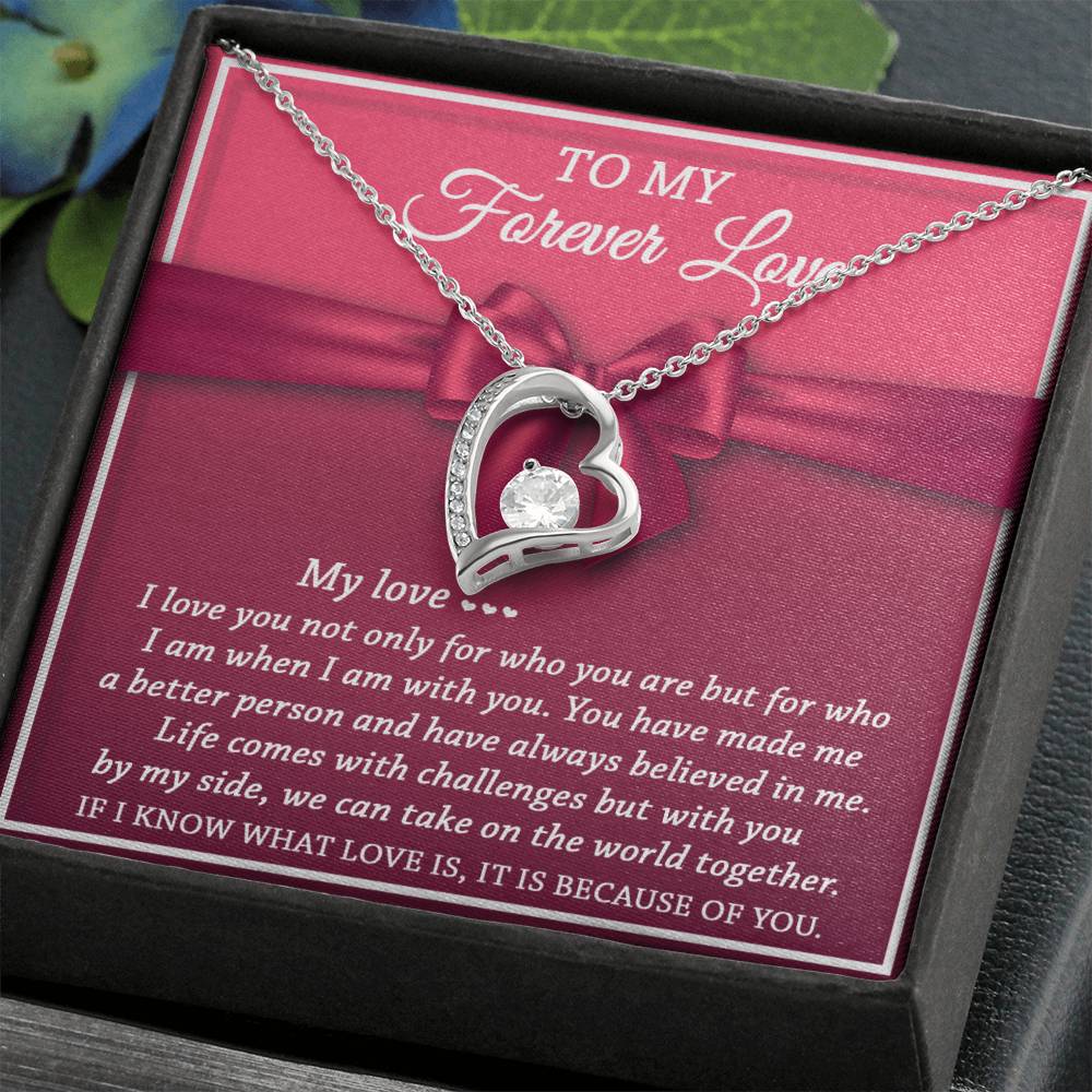 Soulmate Believed In Me - Gift for Valentine's Day - Forever Love Necklace