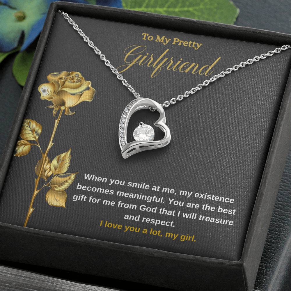 To My Pretty Girlfriend | You Are The Best Gift | Jewelry Necklace
