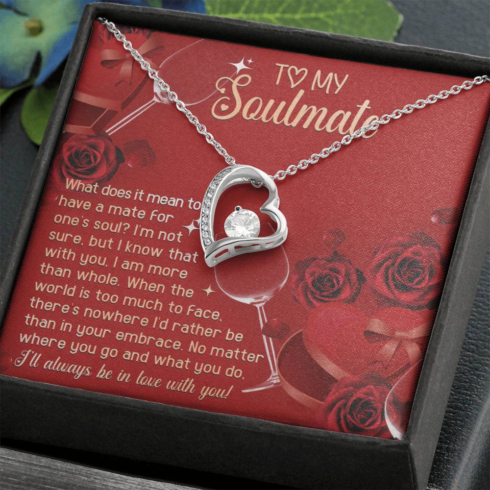 Soulmate In Your Embrace - Gift for Valentine's Day - Forever Love Necklace