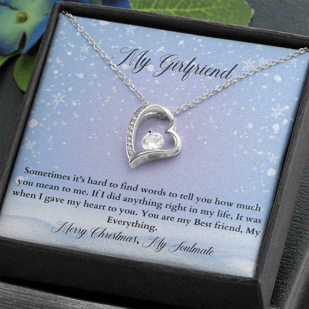 My Girlfriend | Merry Christmas | Pendant Necklace