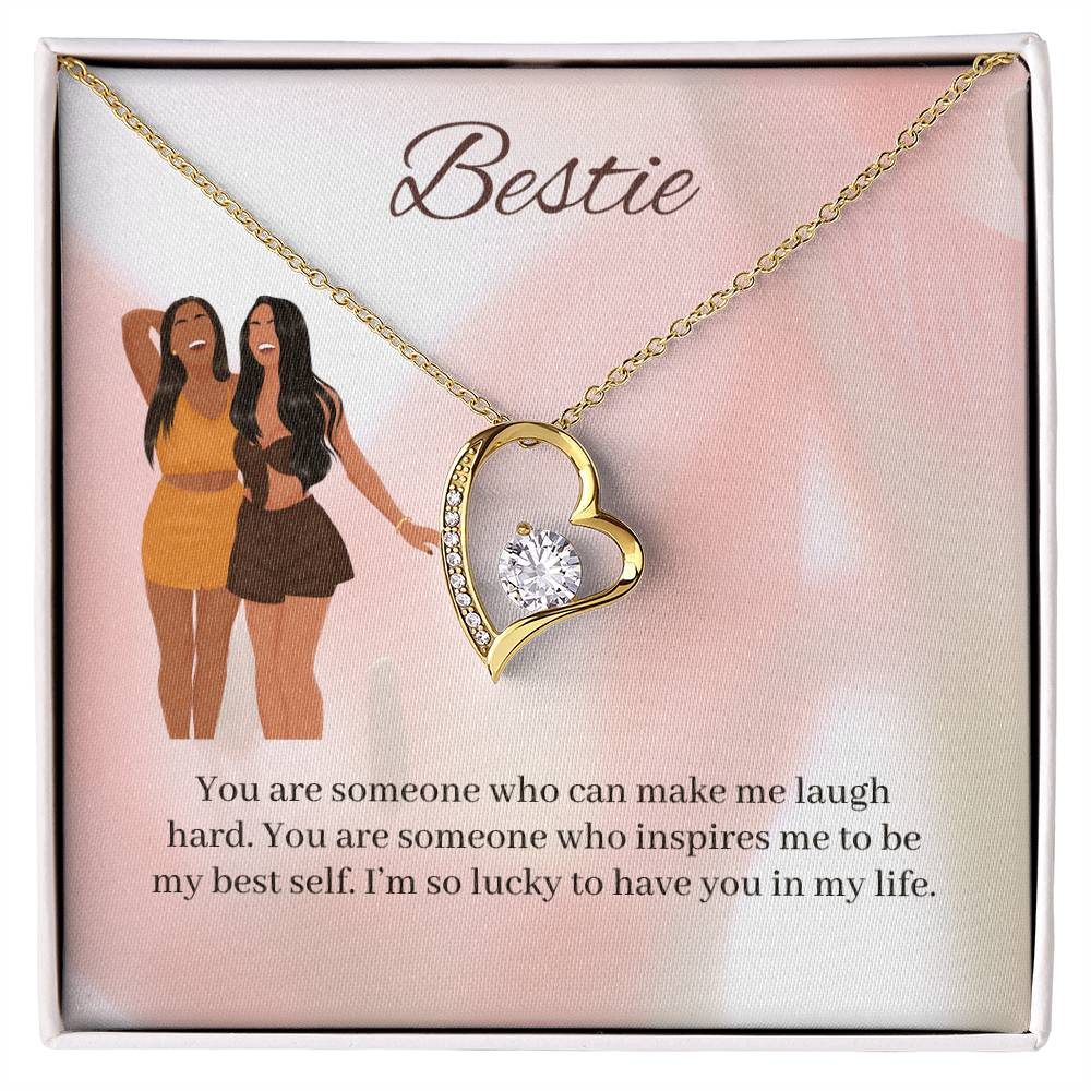 My Bestie | You Are Someone Who Inspires Me | Pendant Necklace