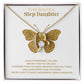 To My Beautiful Step Daughter | You Are Braver Than You Believe | Jewelry Necklace