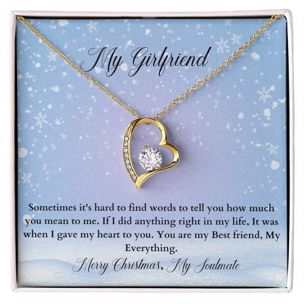 My Girlfriend | Merry Christmas | Pendant Necklace