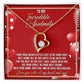 Soulmate Be With You - Gift for Valentine's Day - Forever Love Necklace