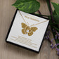 To My Beautiful Step Daughter | You Are Braver Than You Believe | Jewelry Necklace