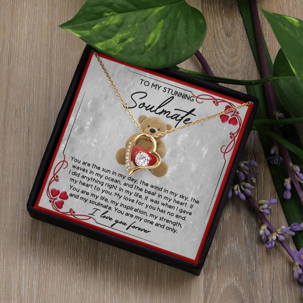 My Stunning Soulmate - Gift for Valentine's Day - Forever Love Necklace