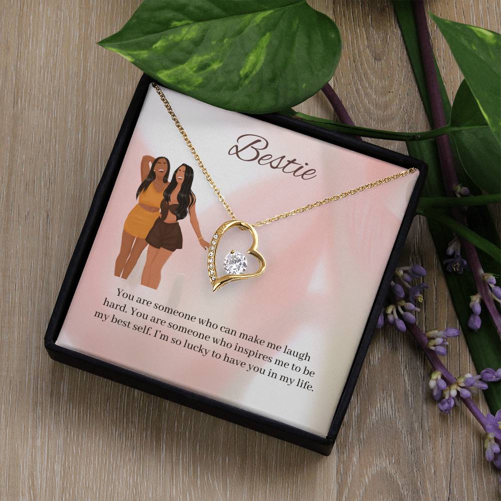 My Bestie | You Are Someone Who Inspires Me | Pendant Necklace