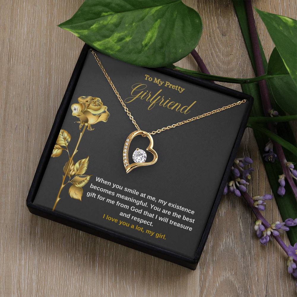 To My Pretty Girlfriend | You Are The Best Gift | Jewelry Necklace