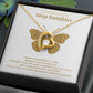 To My Beautiful Step Daughter | You Are Braver Than You Believe | Jewelry Necklace
