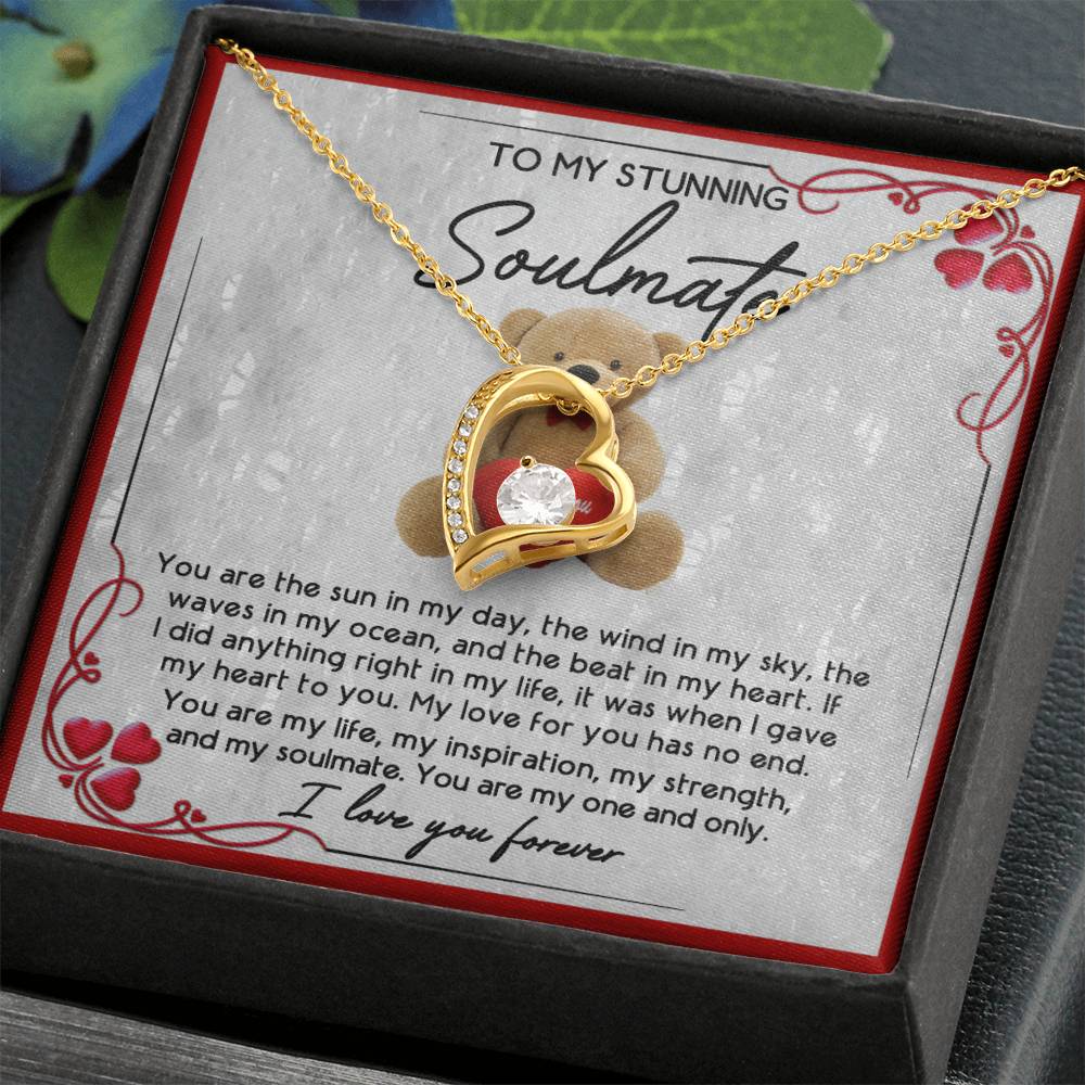 My Stunning Soulmate - Gift for Valentine's Day - Forever Love Necklace