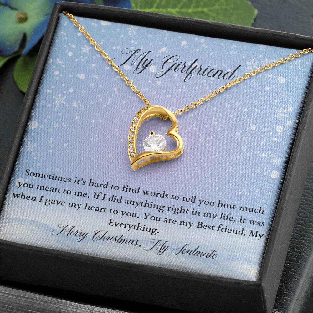 My Girlfriend | Merry Christmas | Pendant Necklace