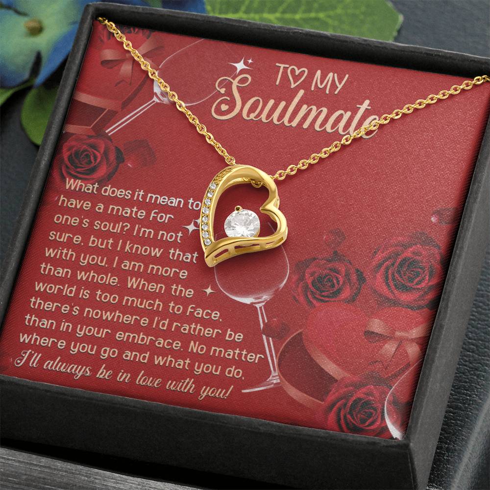 Soulmate In Your Embrace - Gift for Valentine's Day - Forever Love Necklace