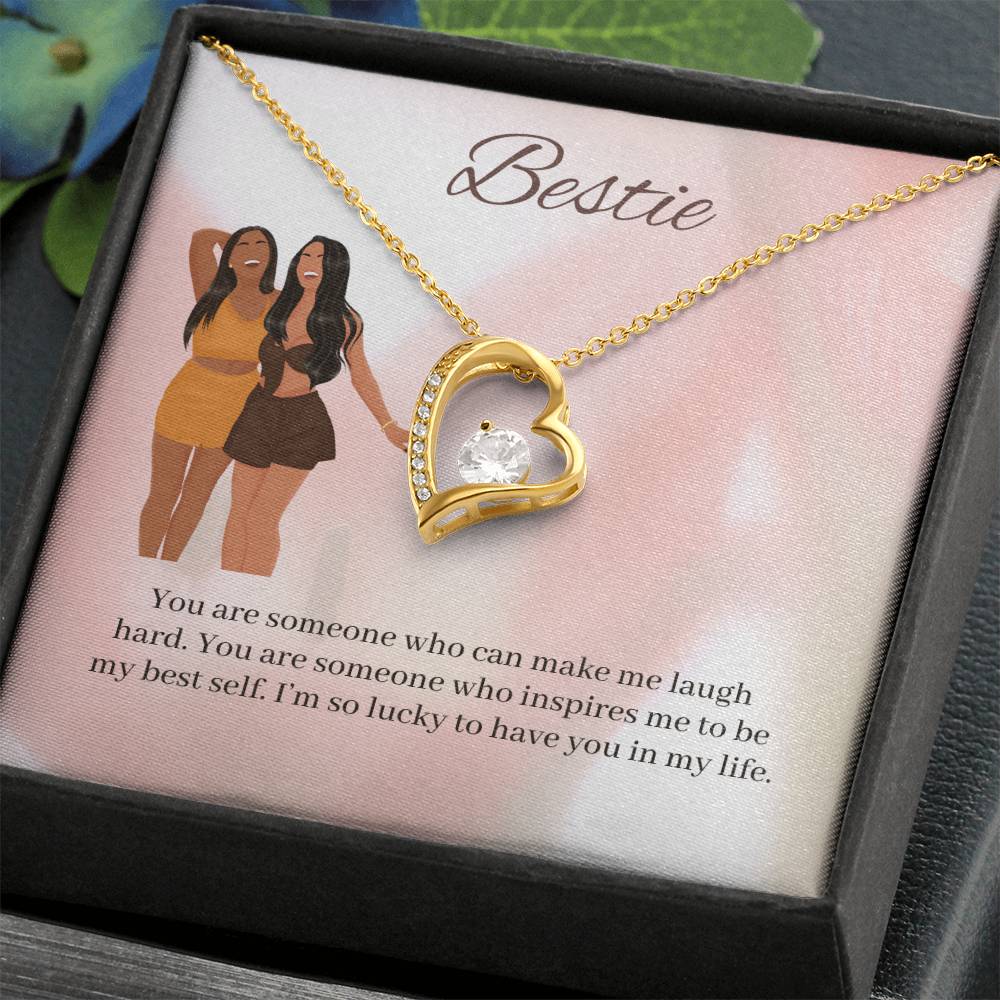 My Bestie | You Are Someone Who Inspires Me | Pendant Necklace