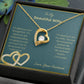 To My Beautiful Wife | I'm Glad You Are My Wife | Jewelry Necklace