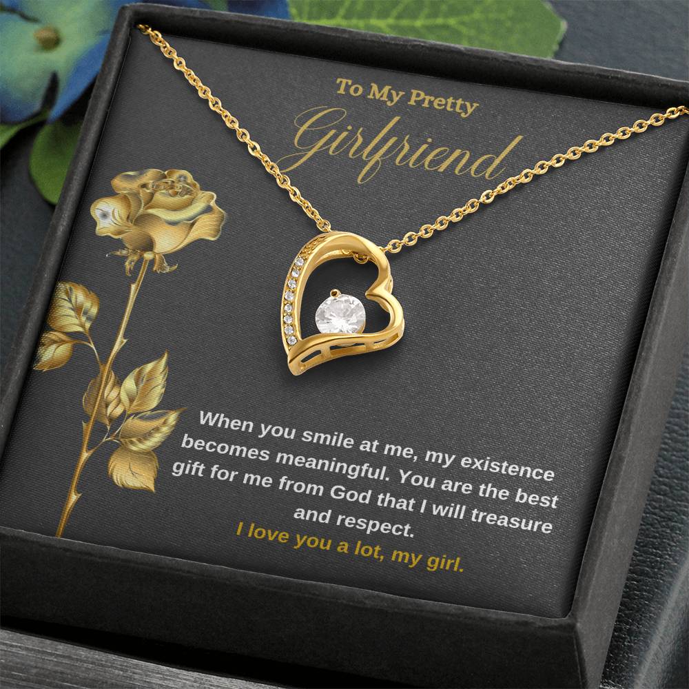 To My Pretty Girlfriend | You Are The Best Gift | Jewelry Necklace