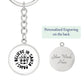 I Believe In Santa Paws | Pet Keychain