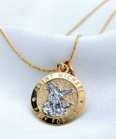 Unique & Remarkable Soul - Gift for Daughter - Saint Michael Necklace